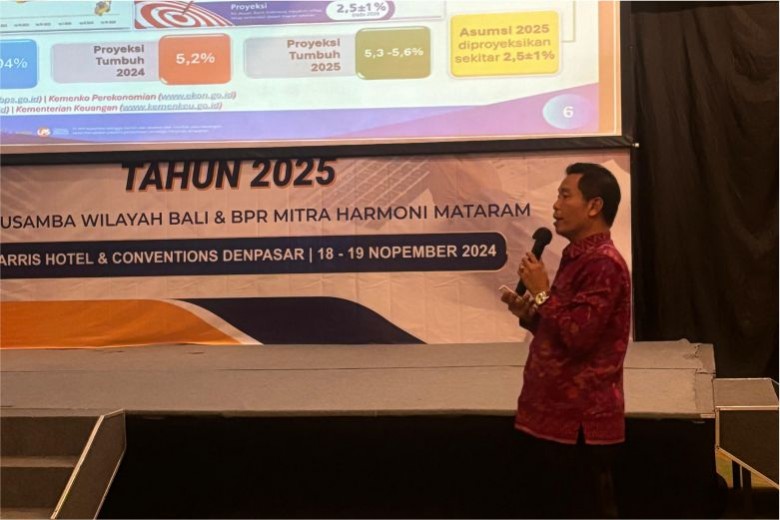 BPR Nusamba Wilayah Bali dan BPR Mitra Harmoni Mataram dalam Pelaksanaan rapat Pra Rencana Bisnis Bank (RBB) 2025 yang diadakan di Harris Hotel & Conventions Denpasar